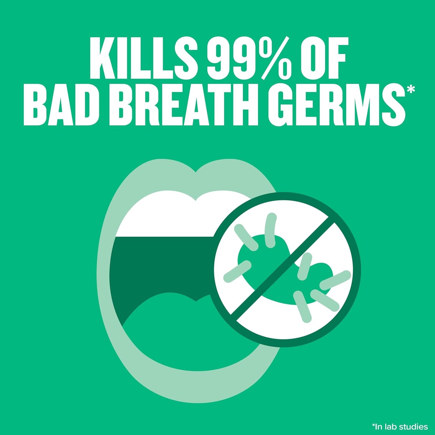 Freshburst Pocketmist Fresh Breath Oral Care Mist, Non-Aerosol Sugar-Free Minty Breath Refresher Spray to Kill 99% of Bad Breath Germs, Portable, Spearmint Flavor, 7.7 Ml, 6 Sprays