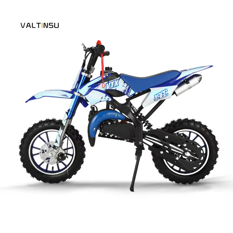 Whosale 49CC 2 Stroke Engine High Power Black Motocross Road Legal All Model Motorcycle