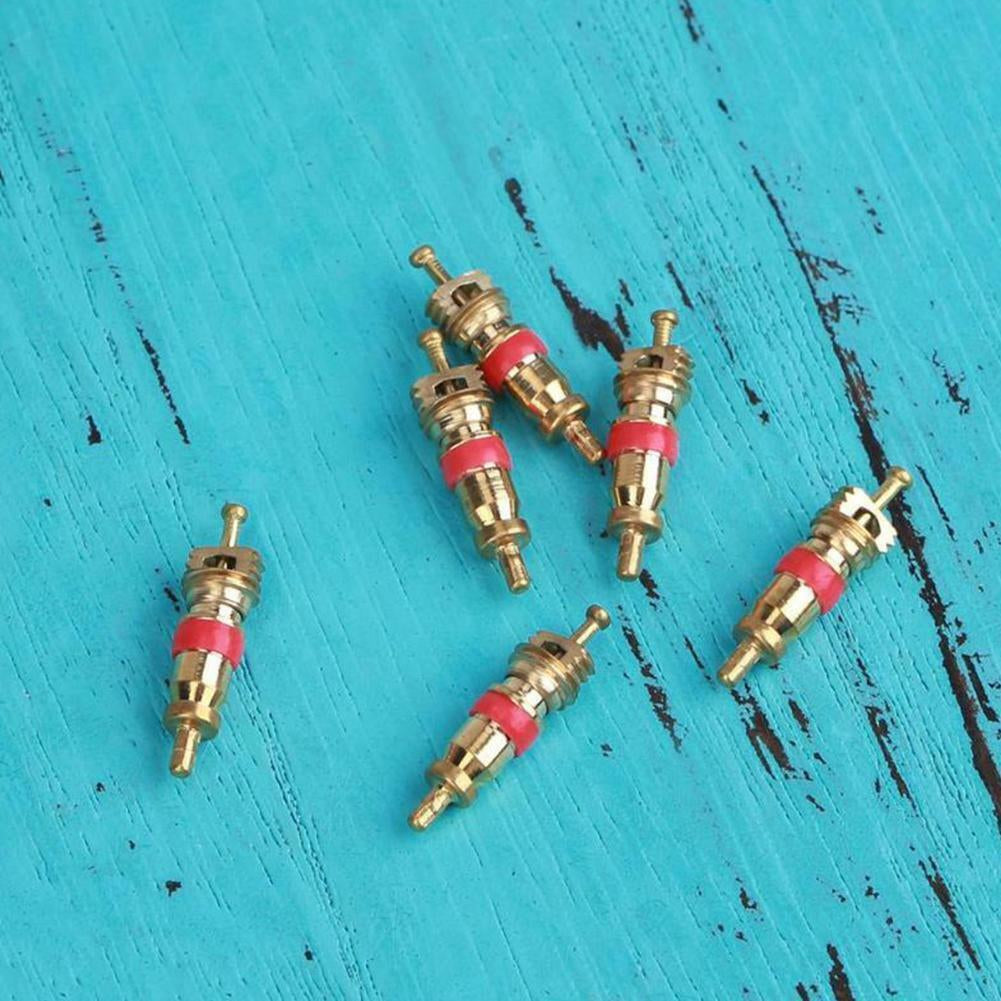 4Way Car Tyre Valve Repair Tool & 4 Pcs Tire Stem Core Remover Installers P7K9