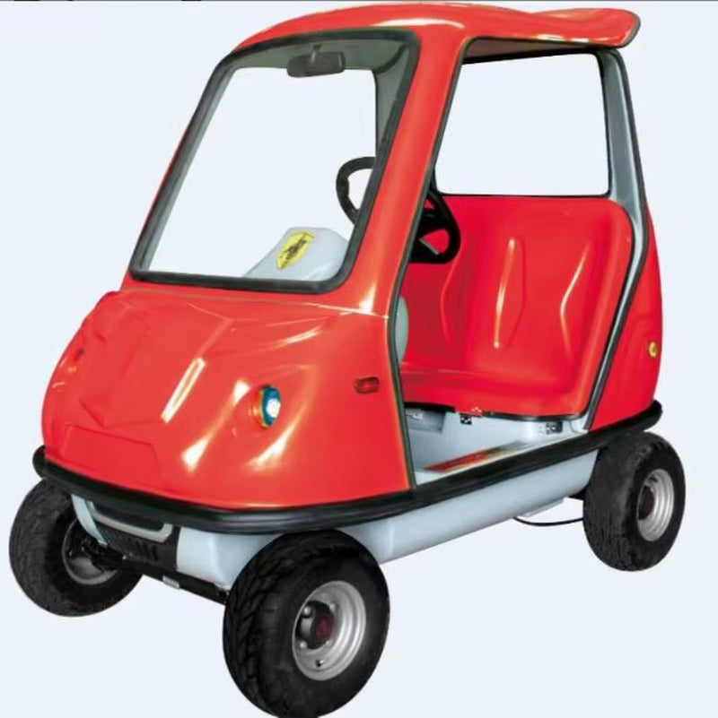 Retro Vintage Classic Most Popular Cheap Chinese Electric Rally Cars Chassis with Batteries Verified 4X4