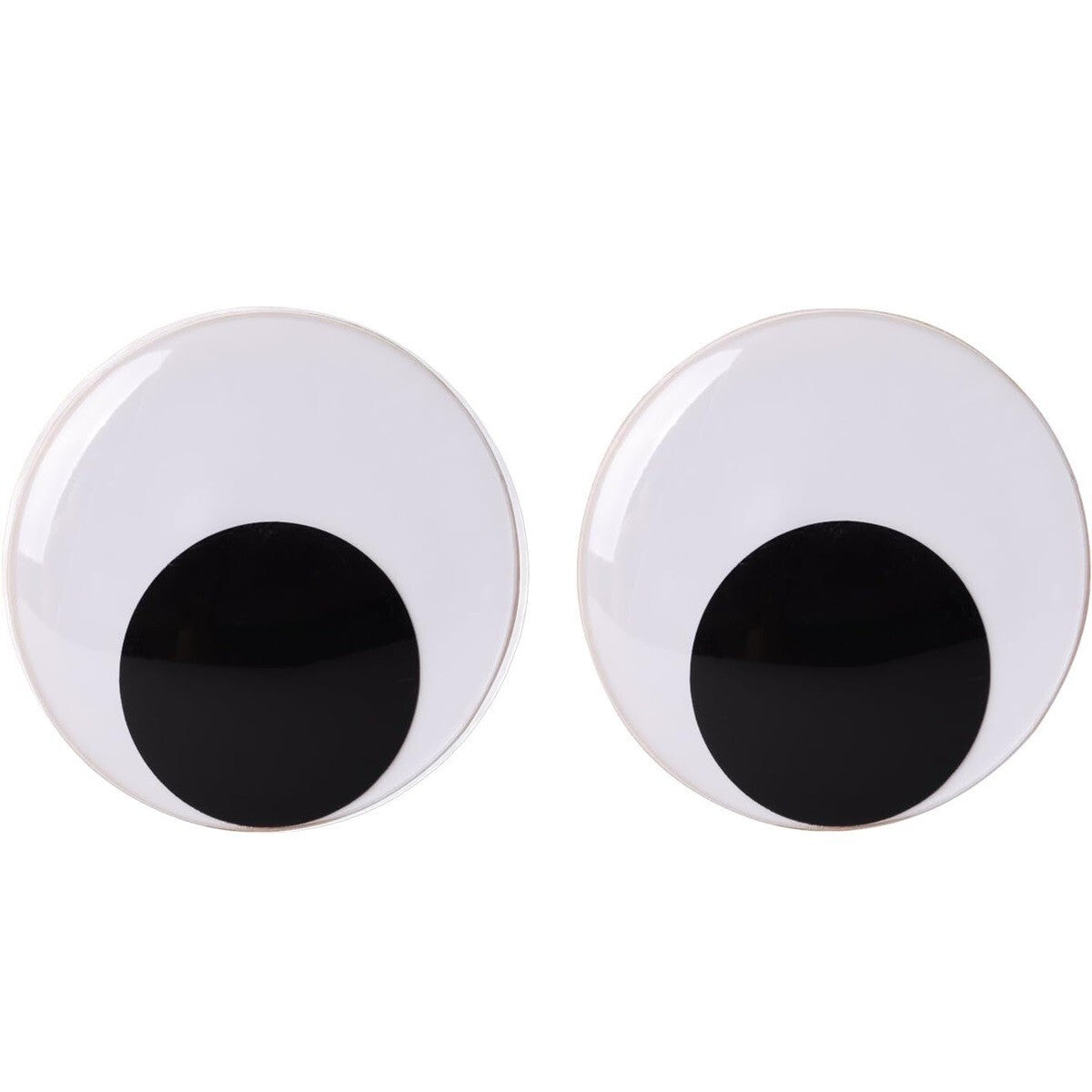 6-Inch BIG GIANT GOOGLY WIGGLE EYES W/Self-Stick Adhesive DIY Crafts Decorations