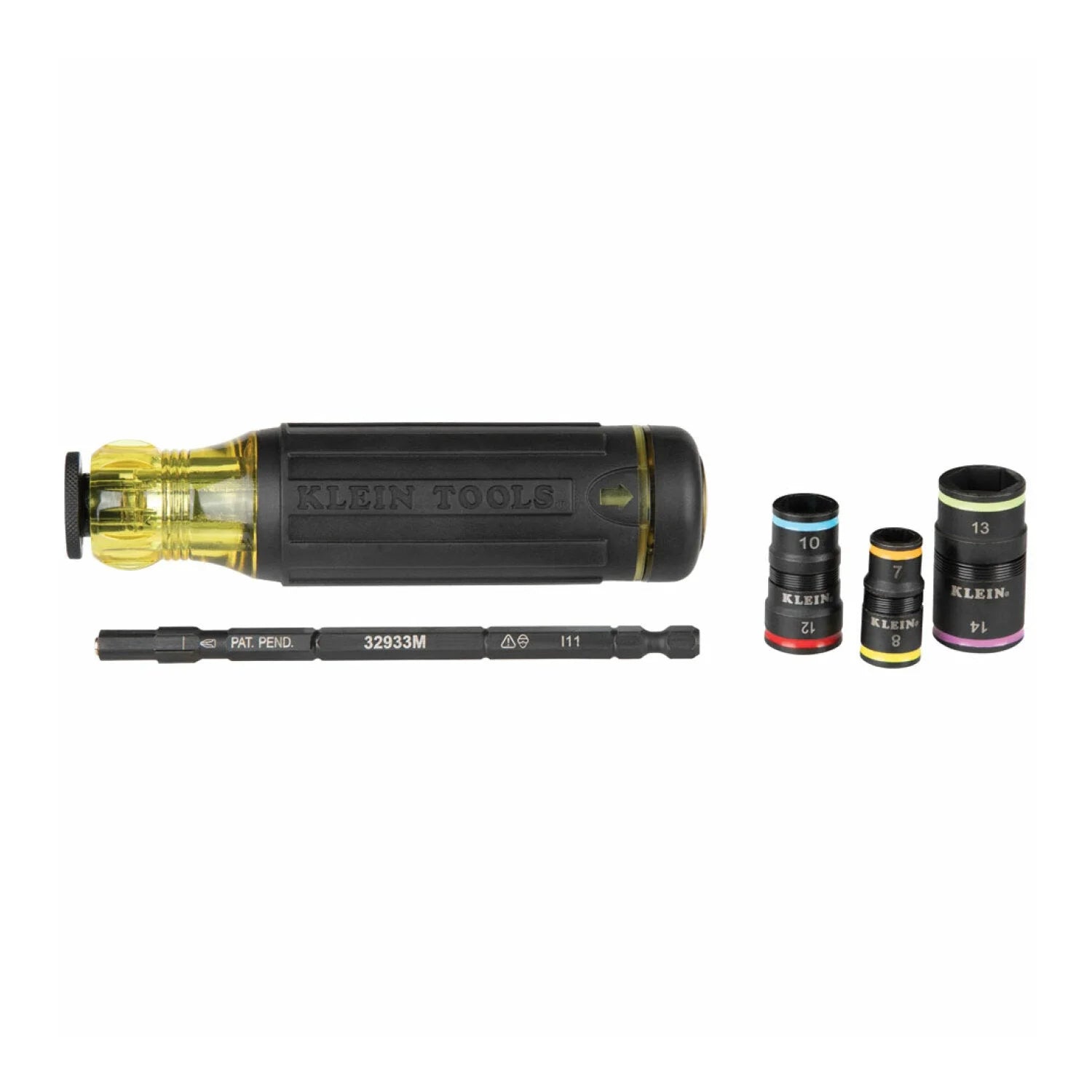 , Matte Finish Impact-Rated Flip Socket Wrench & Set