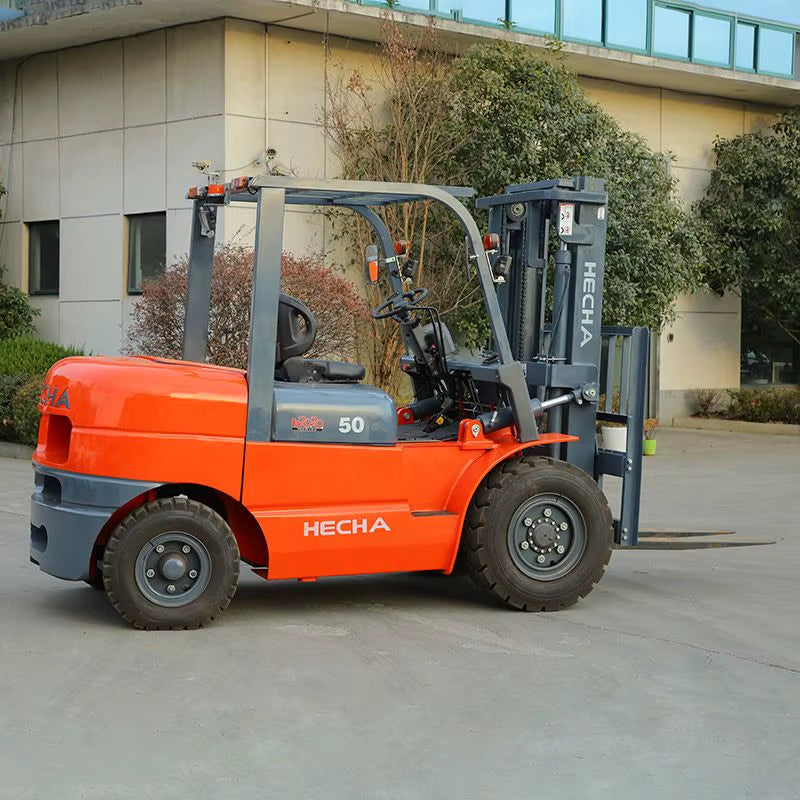5 Ton Electric Forklift 5000 KGS with Lithium Battery CE Certified Warehouse Logistics Use