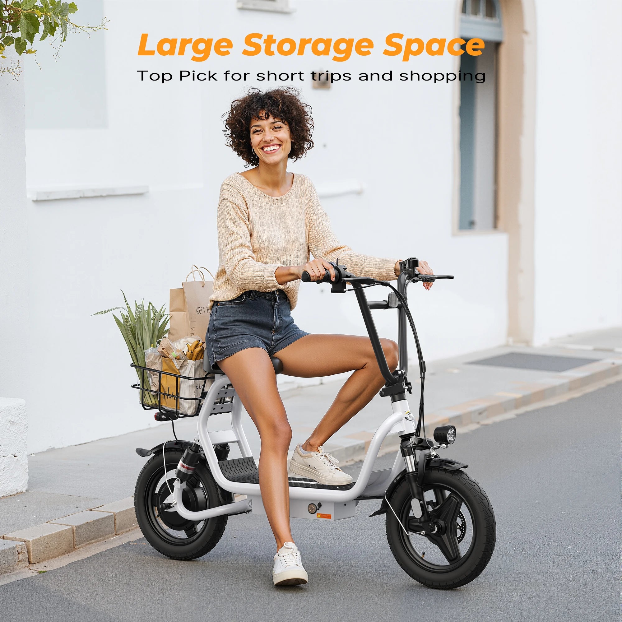 VARUN P1 Adult Electric Scooter 500W Motor 48V374.4WH Battery City Escooter 14 Inch Tire Foldable E-Scooter