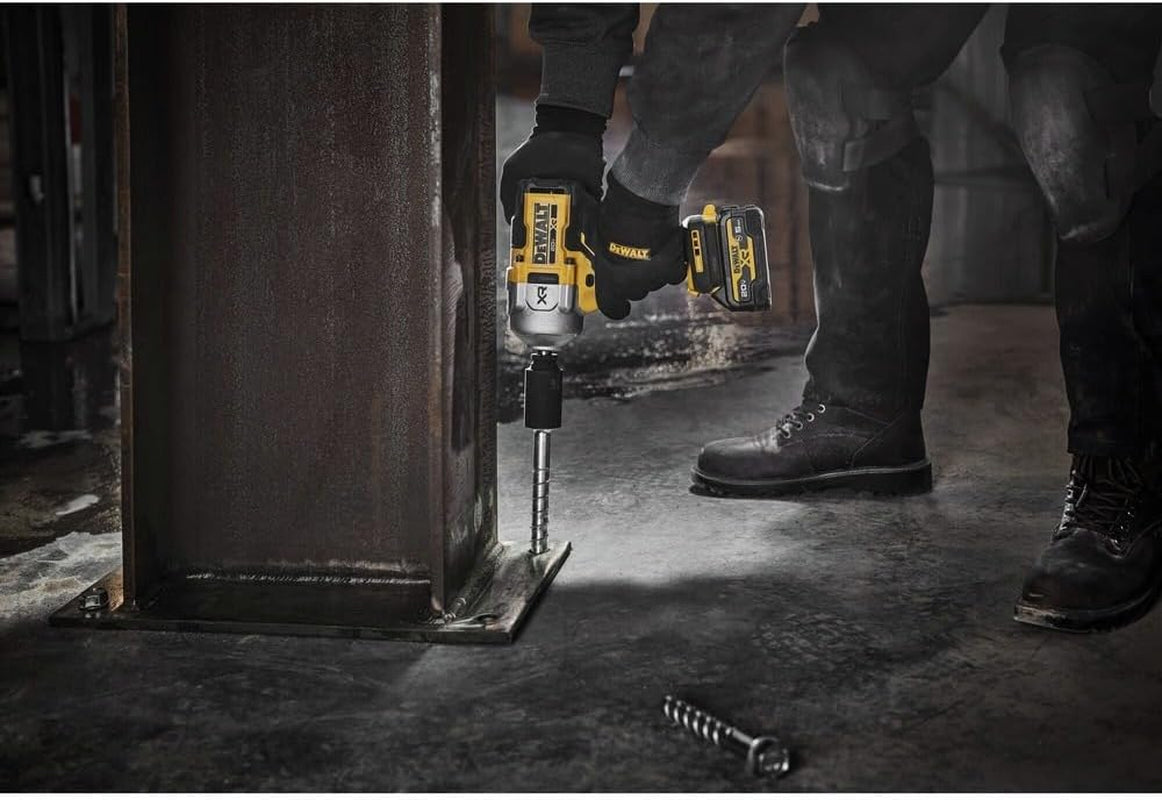 20V MAX Cordless Impact Wrench, 1/2" Hog Ring, High Torque, Brushless, Bare Tool Only (DCF961B)
