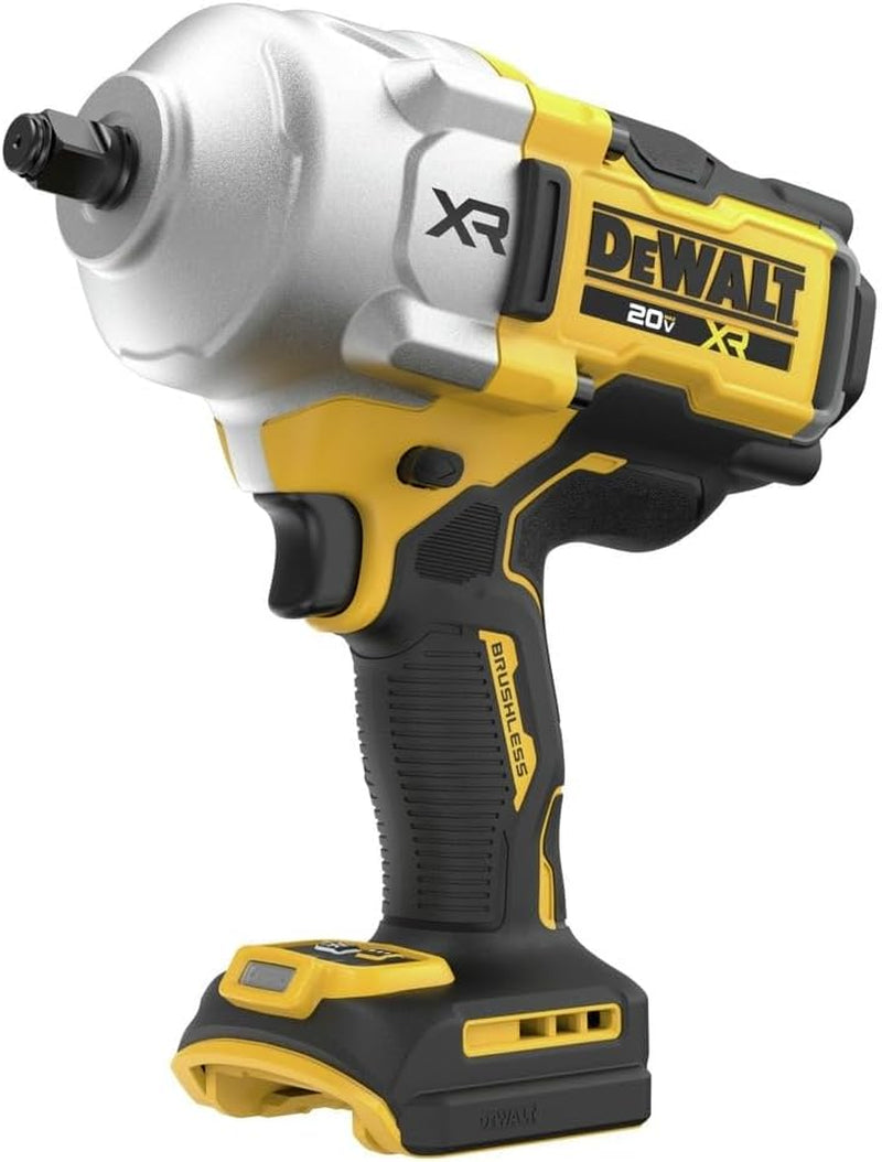 20V MAX Cordless Impact Wrench, 1/2" Hog Ring, High Torque, Brushless, Bare Tool Only (DCF961B)