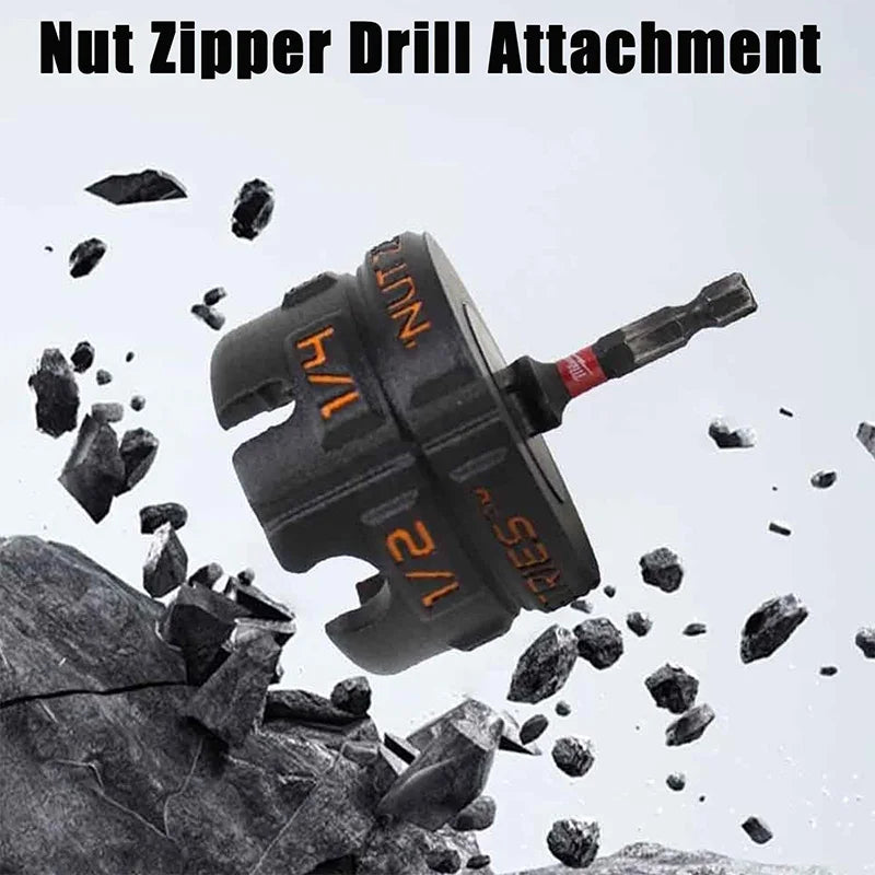 Nut Zipper Tool Multifunctional Fast Removal of Nuts and Bolts Extracting Tool Multi-Size Nut Dismounting Article Tool Parts
