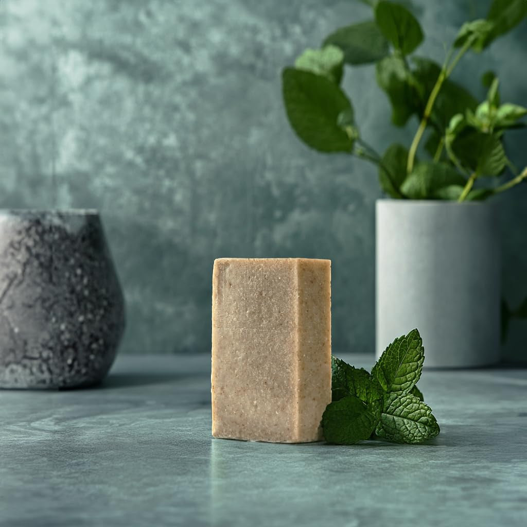 Handmade in Canada, Plant Based Cold Process Natural Bar Soap for Face and Body, with Premium Essential Oils, for Men and Women 3 Pack (Eucamint)
