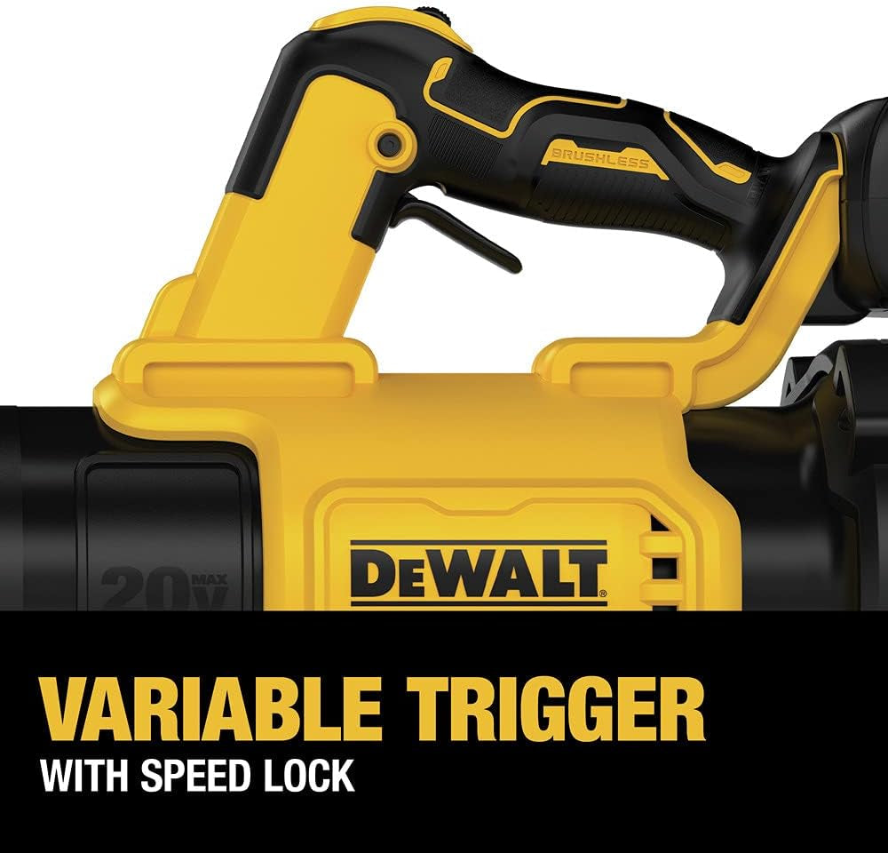 20V MAX* XR Leaf Blower, Cordless, Handheld, 125-MPH, 450-CFM (Tool Only-Battery & Charger Not Included) (DCBL722B)