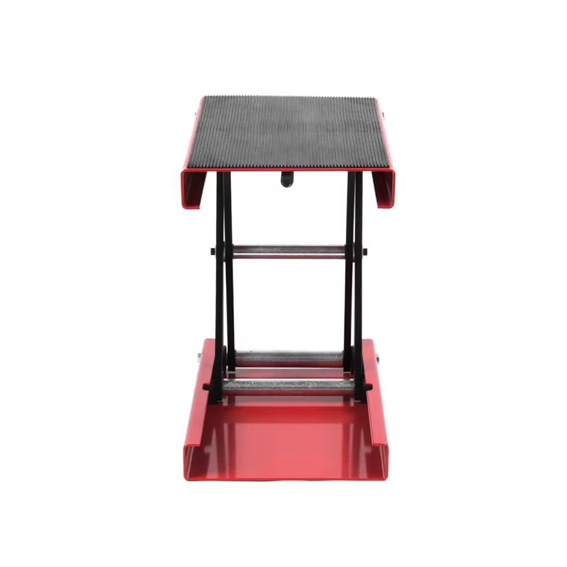 Professional 500KG 1100LBS Center Scissor Motorcycle Jack Lift 1Pc Stand Repair Tools for Motor Bicycle & ATV Work