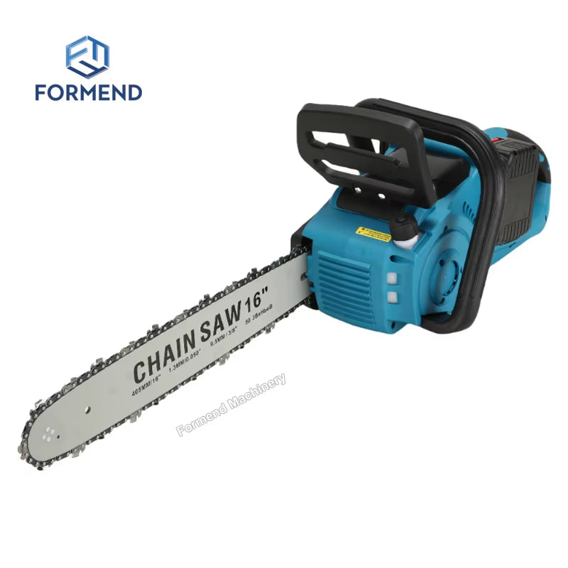 42V Dual Battery Electric Chain Saw High Power Brushless Rechargeable Lithium 16 & 18 Inch Industrial for Sale
