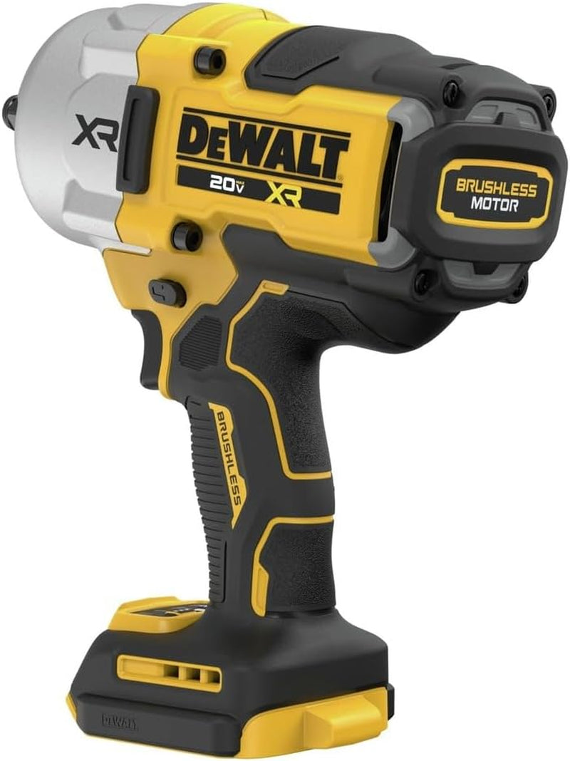 20V MAX Cordless Impact Wrench, 1/2" Hog Ring, High Torque, Brushless, Bare Tool Only (DCF961B)