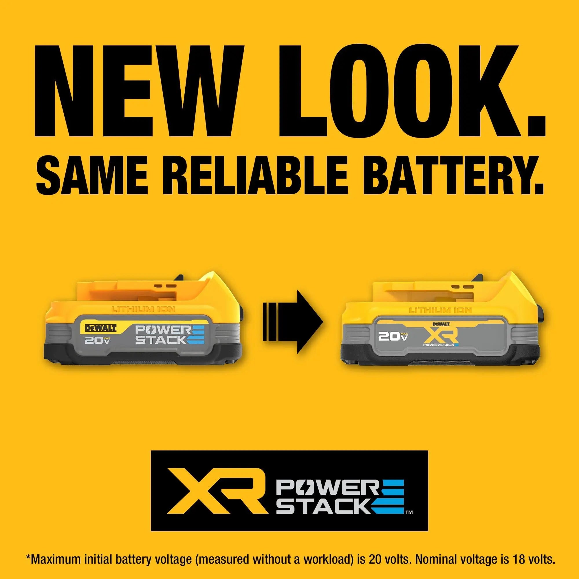 Open Box - DEWALT 20-Volt MAX POWERSTACK Compact Battery