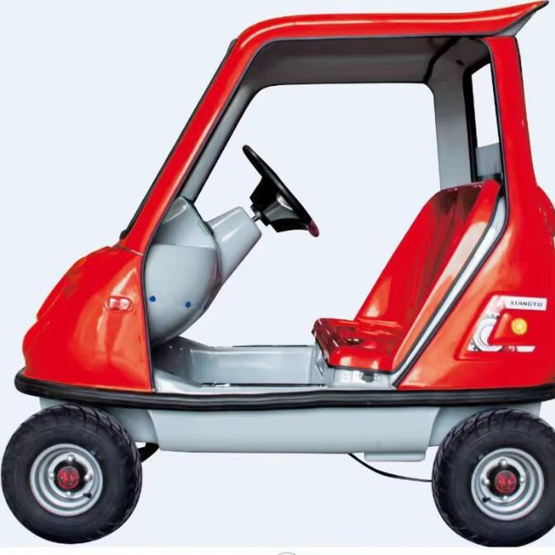 Retro Vintage Classic Most Popular Cheap Chinese Electric Rally Cars Chassis with Batteries Verified 4X4