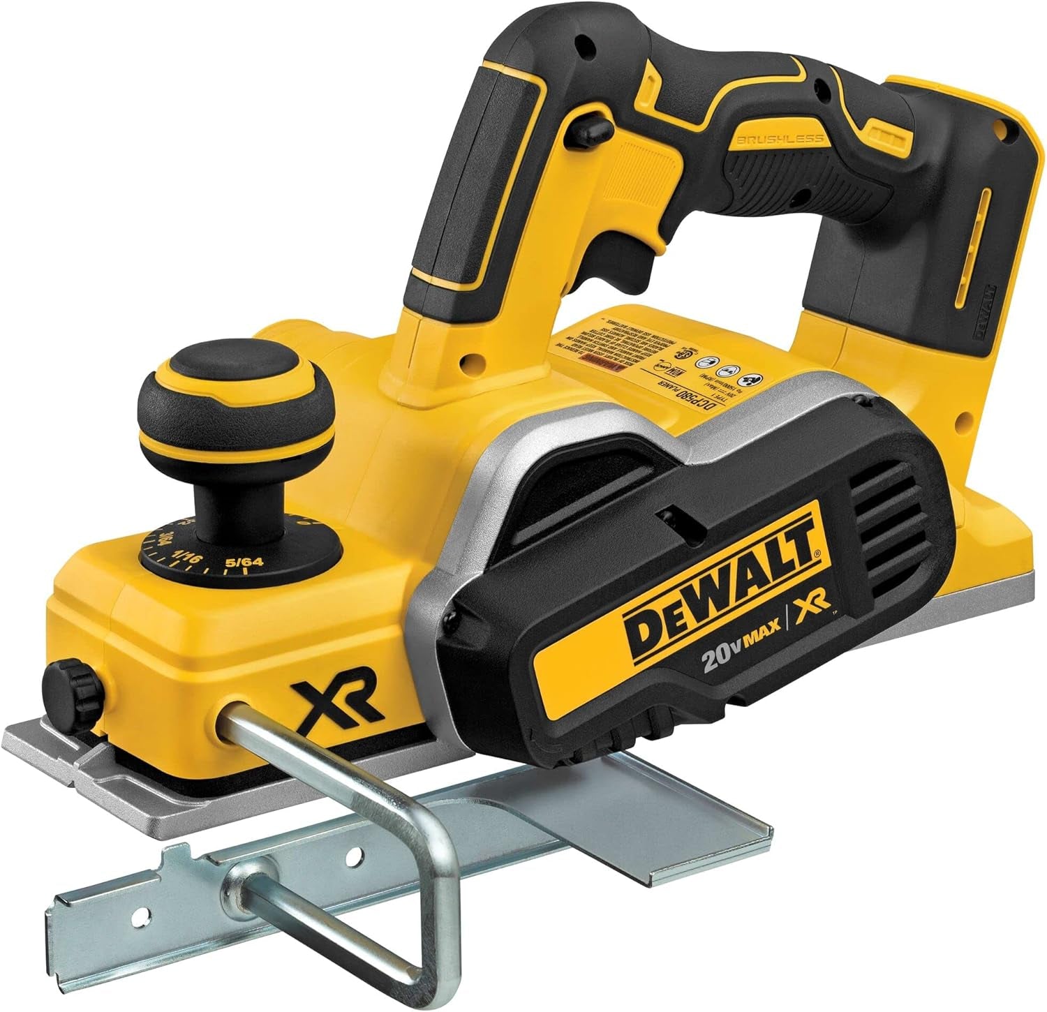 20V MAX Planer, 30,000 Cuts per Minute, 2 Mm Cut Depth, Brushless Motor, Bare Tool Only (DCP580B)