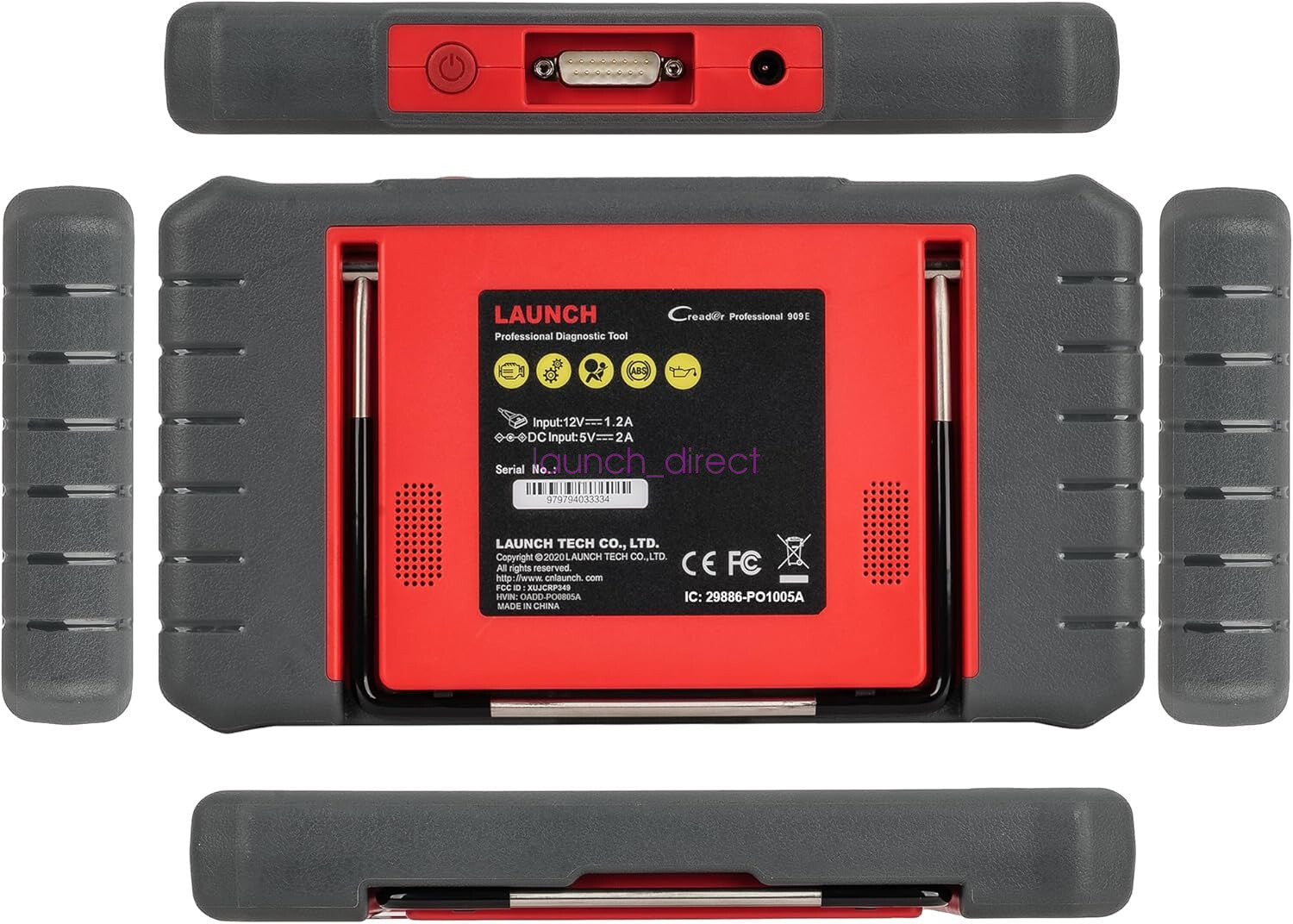 LAUNCH CRP909E Car OBD2 Scanner Full System Diagnostic Tool Code Reader Scanner