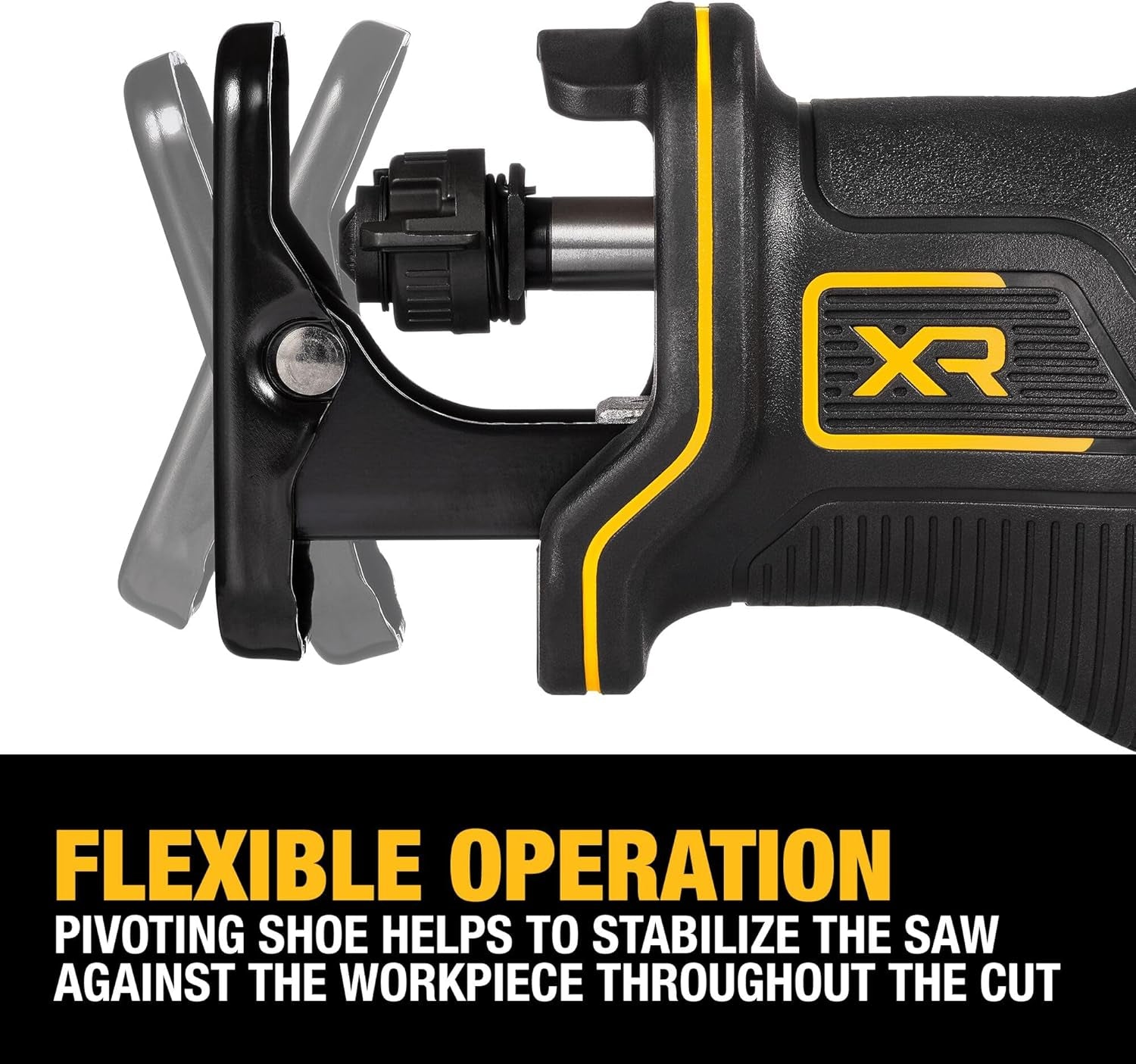 20V MAX* Reciprocating Saw, Cordless, 2-Finger Variable Trigger, Keyless Blade Clamp, Tool Only (DCS382B)