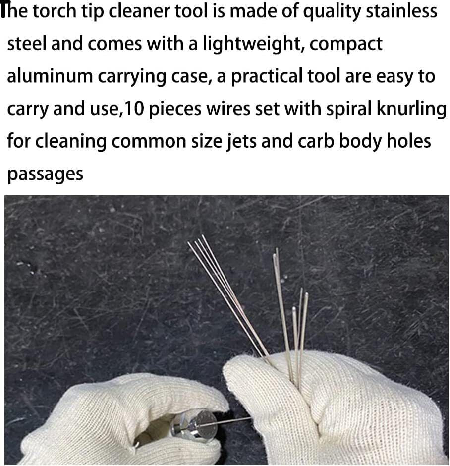 Utoolmart Welding Tip Cleaner, Nozzle Cleaner Gas Welding Brazing Cutting Torch