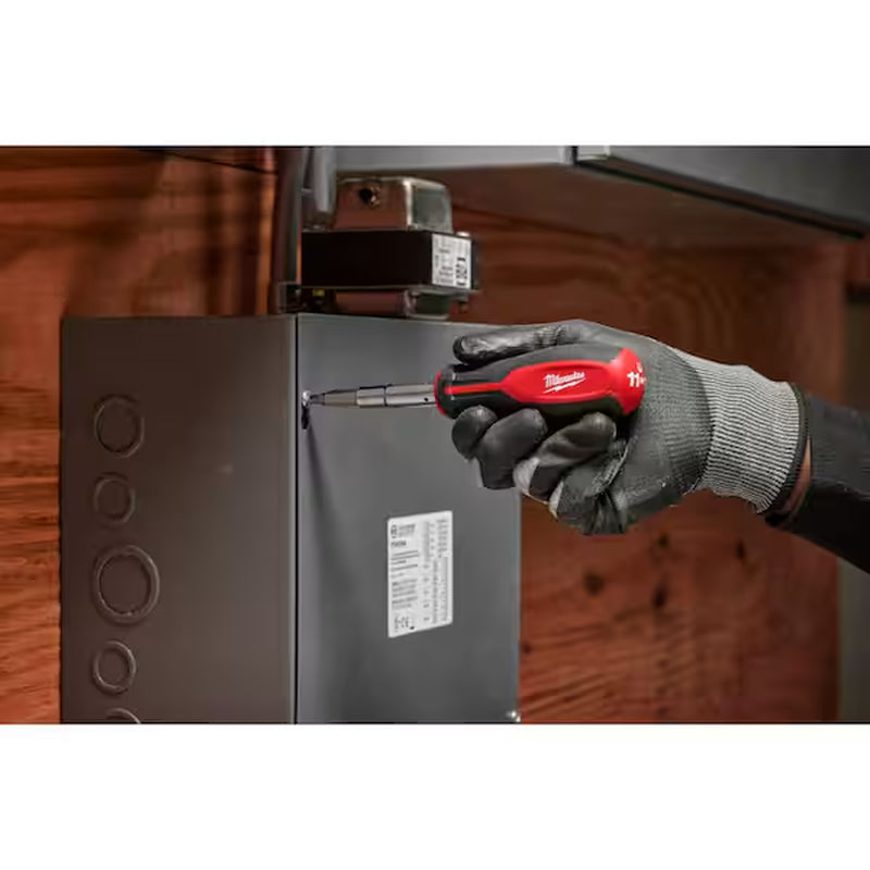 Milwaukee 48-22-2761 11-In-1 Screwdriver Multi-Tip SQ Drive Bits
