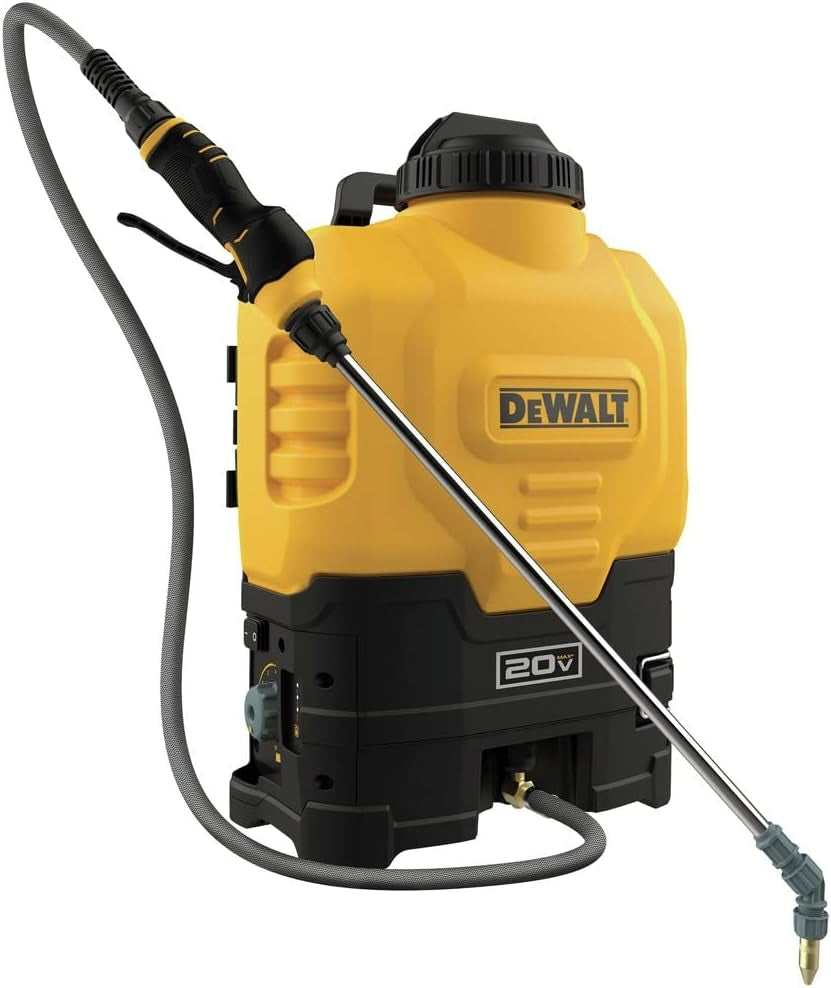 190742 20V MAX Lithium-Ion 4 Gallon Powered Backpack Sprayer (Tool Only)