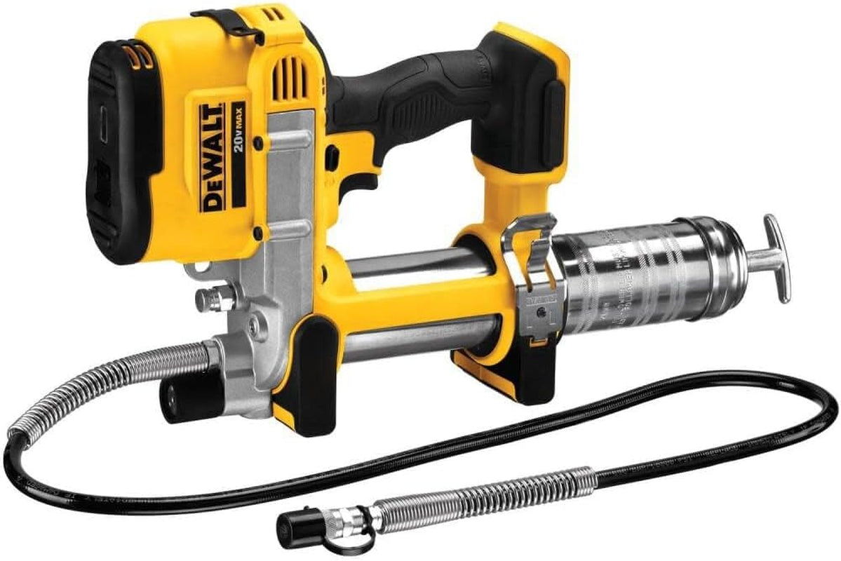 Grease Gun 20V MAX, Cordless, 42” Long Hose, 10,000 PSI, Variable Speed Triggers, Tool Only (DCGG571B)