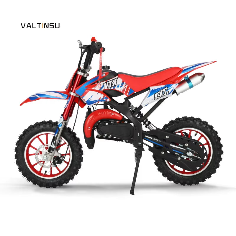 Whosale 49CC 2 Stroke Engine High Power Black Motocross Road Legal All Model Motorcycle