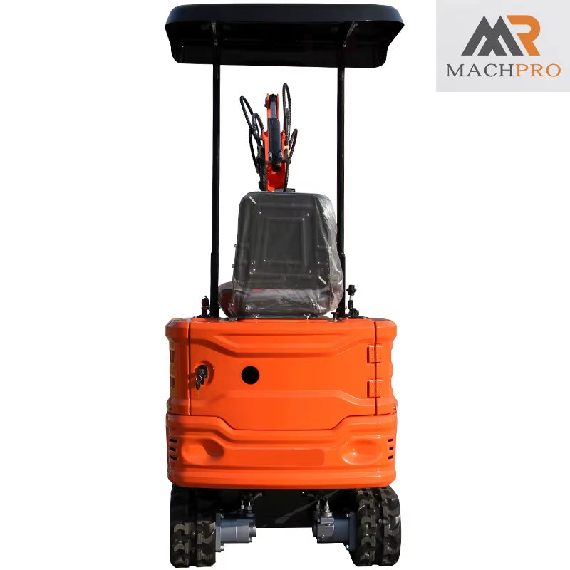 1-Ton Mini Excavator with 13.5HP B&S Engine, Powerful for Farm & Landscape Construction, Free Delivery