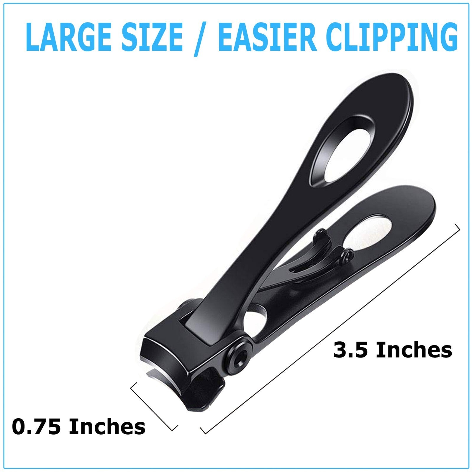 Extra Large Toe Nail Clippers for Thick Nails Heavy Duty Stainless Professional