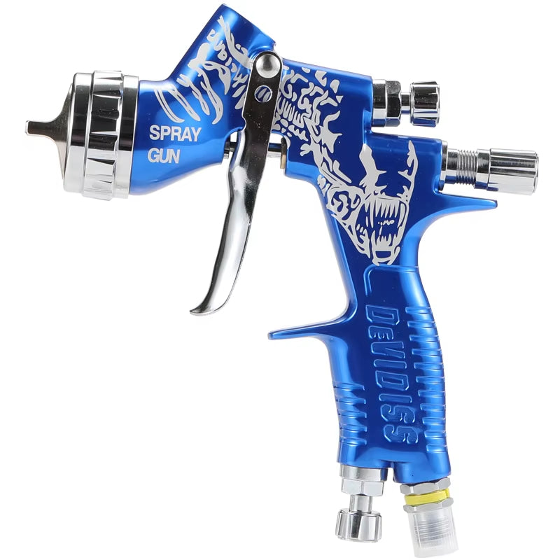 DEVIDISS PRO 600ML Pneumatic Power Spray Gun 1.3Mm for Car Painting CUP