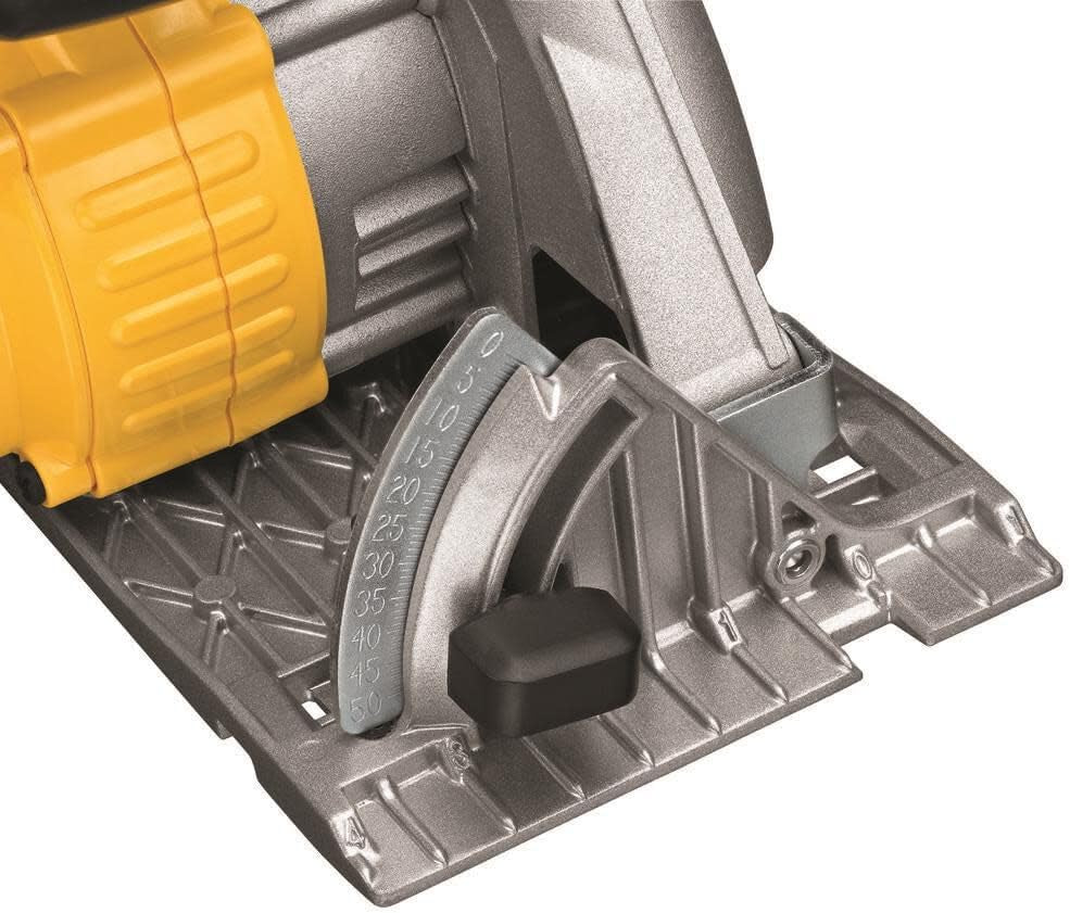 20V MAX Circular Saw, 6-1/2-Inch Blade, 460 MWO Engine, 0-50 Degree Bevel Capability, Bare Tool Only (DCS391B)