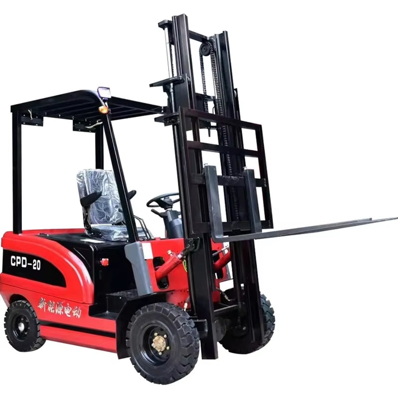Roya 2Ton 3 Ton Full AC Motor Long Working Hours Battery Electric Forklift Truck with CE