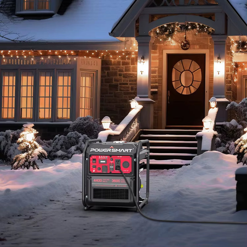 USA in Stock Powersmart 4400W Open Frame Gas Generator for Camping & Home Invertor