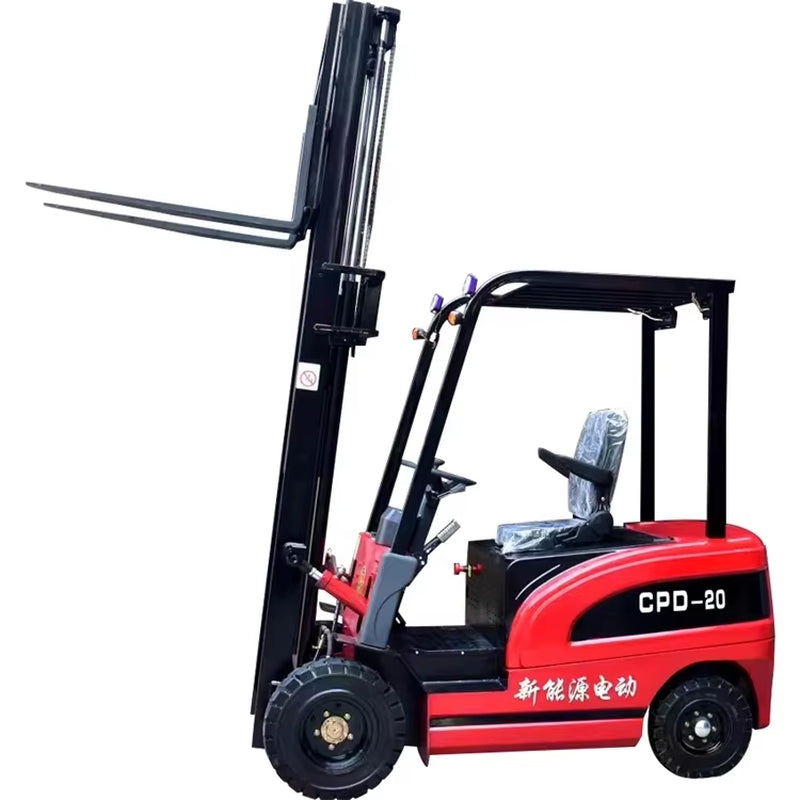 Roya 2Ton 3 Ton Full AC Motor Long Working Hours Battery Electric Forklift Truck with CE