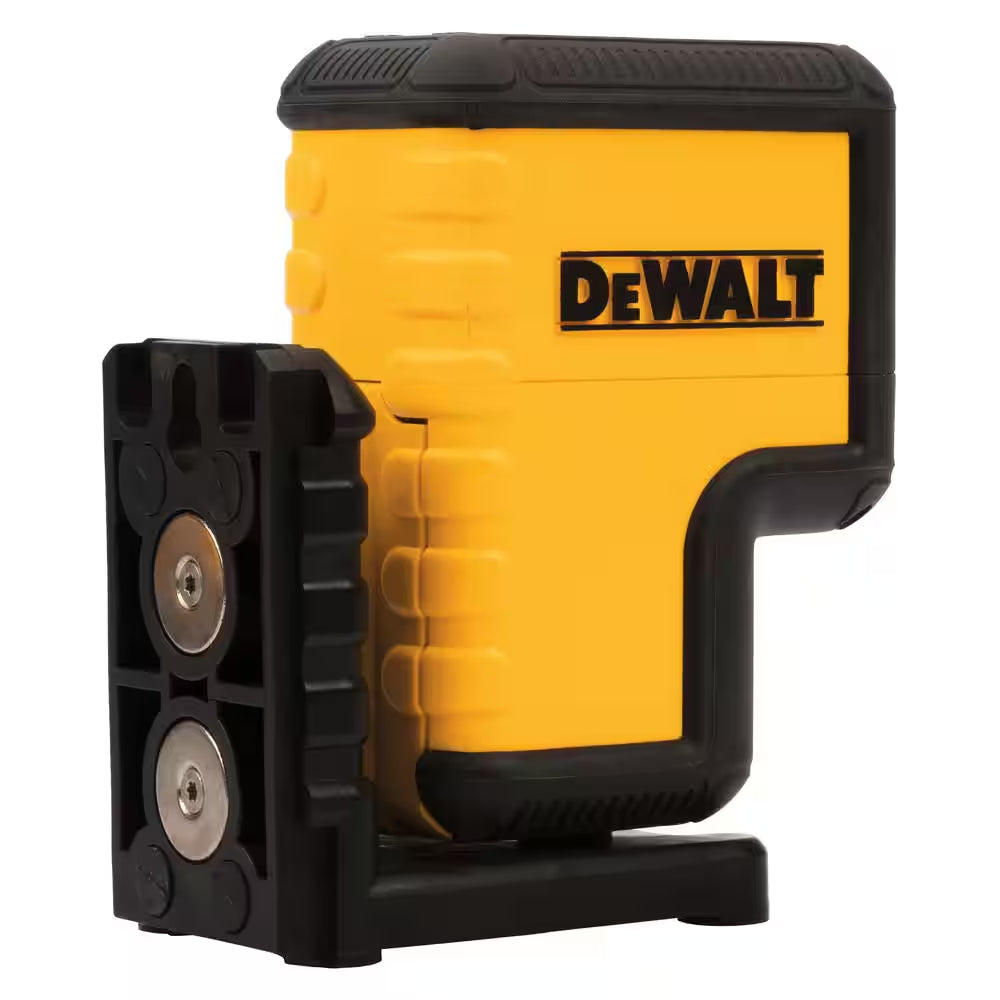 120 Ft. Green Self-Leveling 3-Spot Laser Level with (2) AA Batteries & Case
