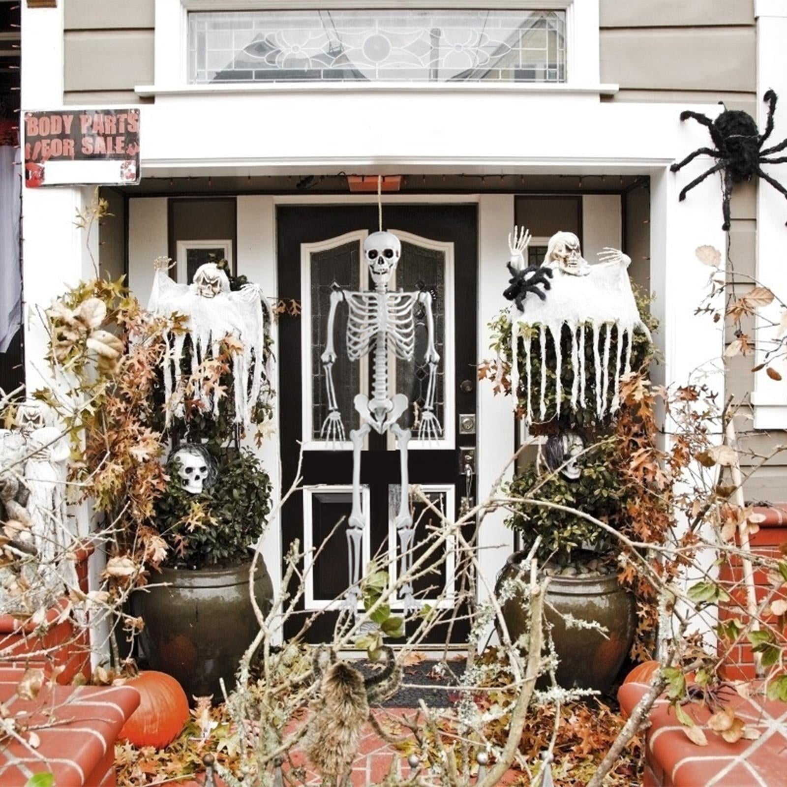 Halloween Skeleton Oversized Poseable Human Full Life Size Party Decor Prop