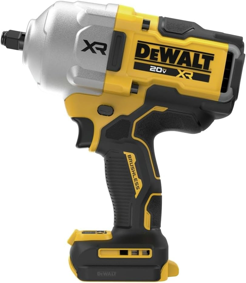 20V MAX Cordless Impact Wrench, 1/2" Hog Ring, High Torque, Brushless, Bare Tool Only (DCF961B)