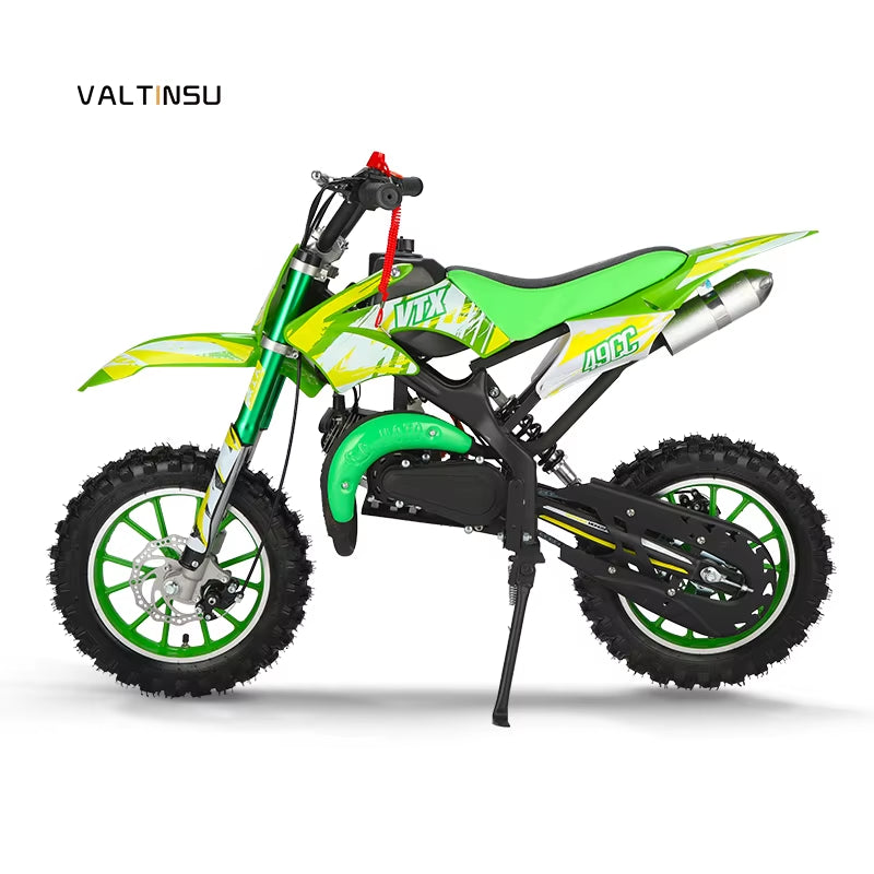 Whosale 49CC 2 Stroke Engine High Power Black Motocross Road Legal All Model Motorcycle
