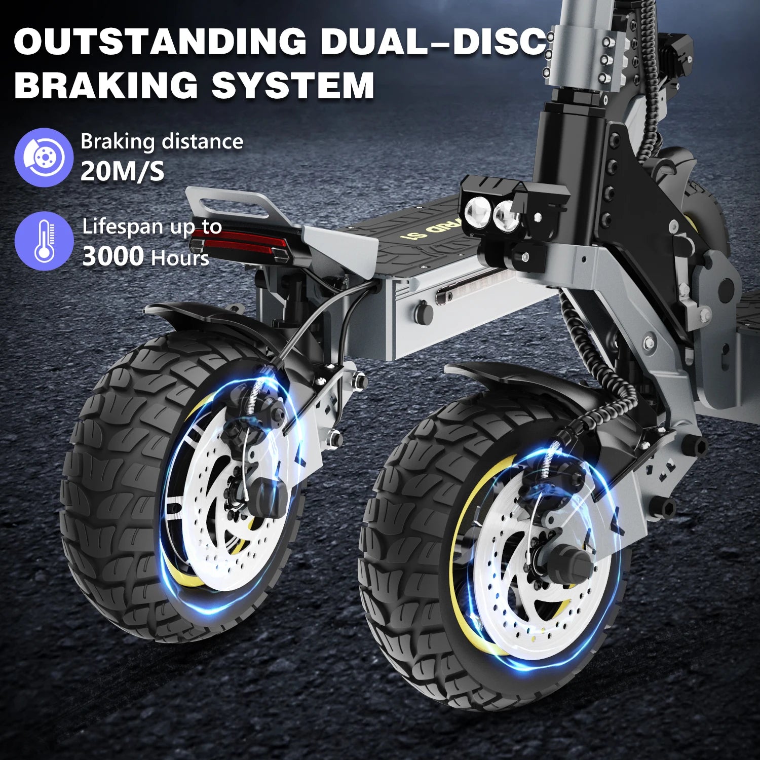 IE-S1 Electric Scooter 800W Motor 48V15AH Lithium Battery E-Scooter 10-Inch Off-Road Tires Foldable E-Scooters