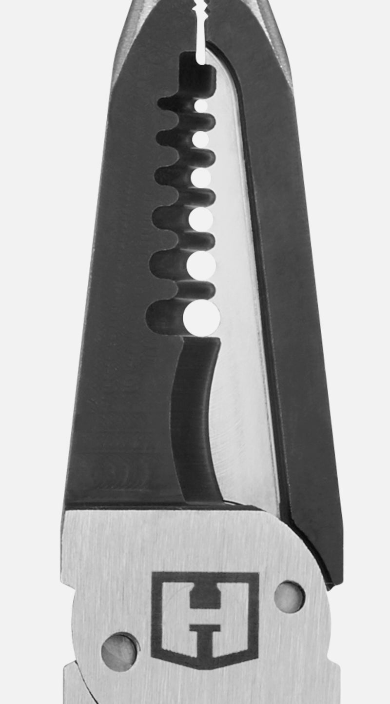 HART 8" 6-IN-1 MULTI-PURPOSE PLIERS Long Nose Wire Striper Cutter Looper 203Mm