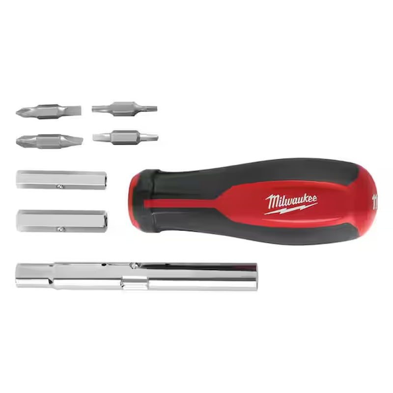 Milwaukee 48-22-2761 11-In-1 Screwdriver Multi-Tip SQ Drive Bits