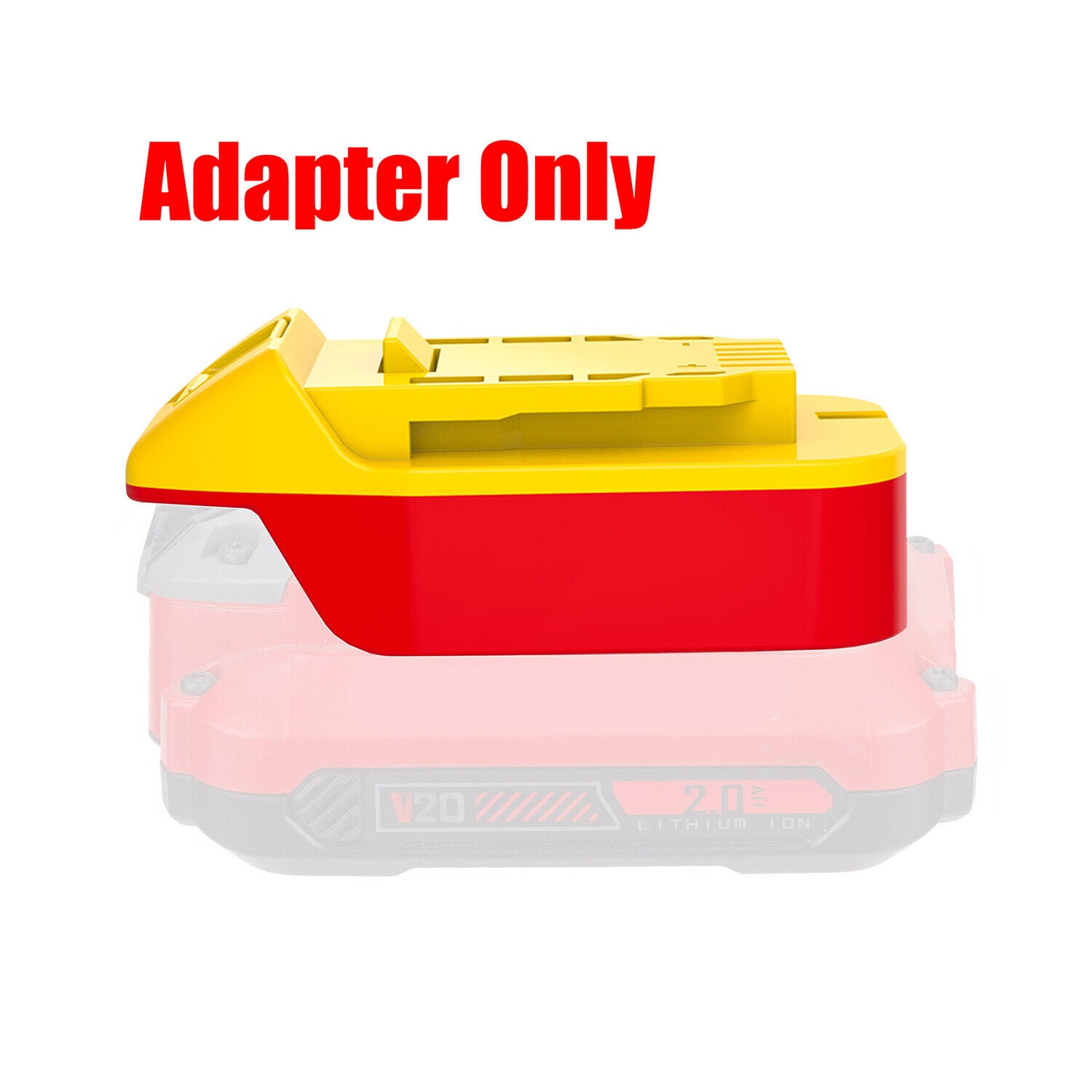 1X Adapter Convert for Craftsman V20 NEW 20V Battery to Fits Dewalt 20V MAX Tool