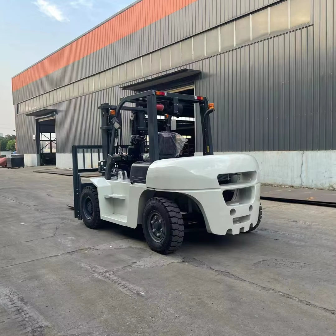 5Ton, 6Ton, 8Ton Lithium Battery Electric Forklifts with Multifunction Clamps for Warehouse Logistics