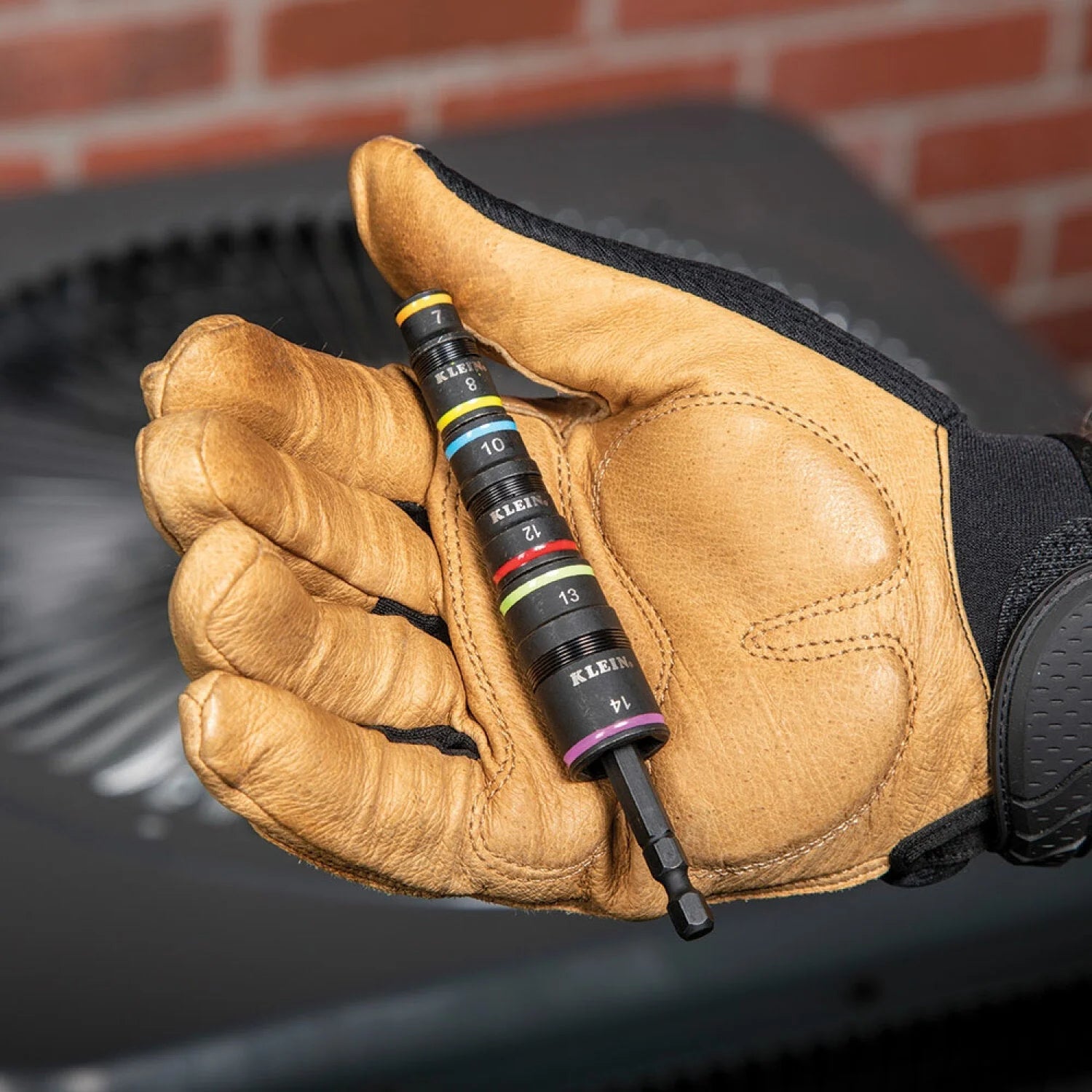 , Matte Finish Impact-Rated Flip Socket Wrench & Set