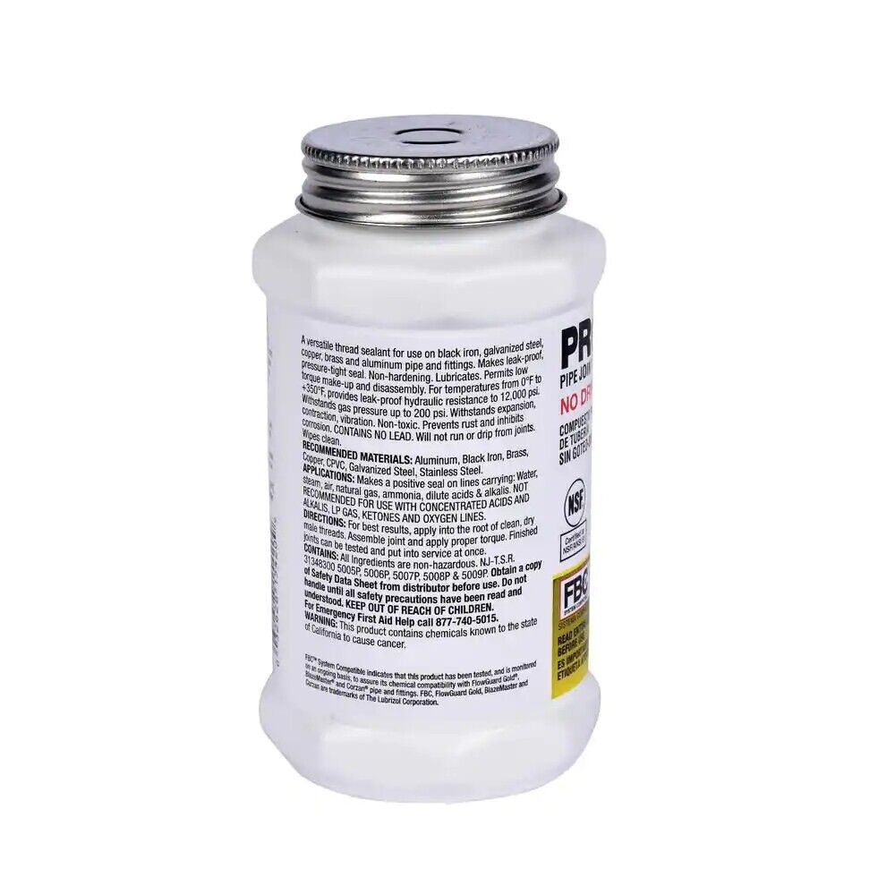 Pro Dope 8 Oz. Pipe Joint Compound - Plumbing Sealant NEW