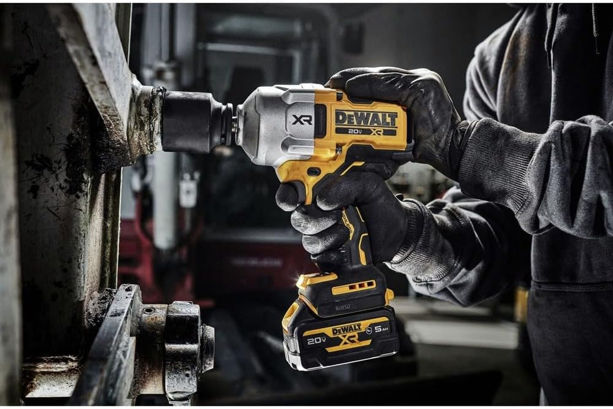 20V MAX Cordless Impact Wrench, 1/2" Hog Ring, High Torque, Brushless, Bare Tool Only (DCF961B)