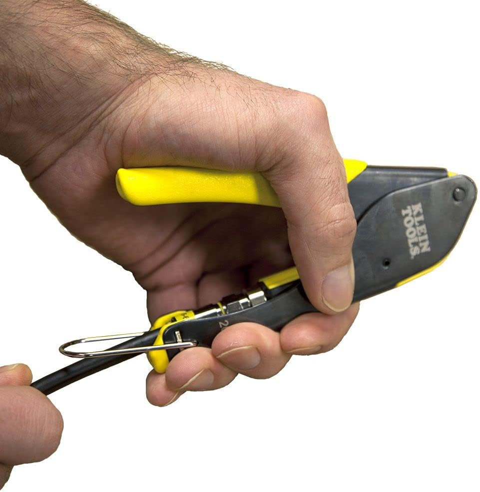 VDV212-008-SEN Compact Compression Crimper, F-Connector