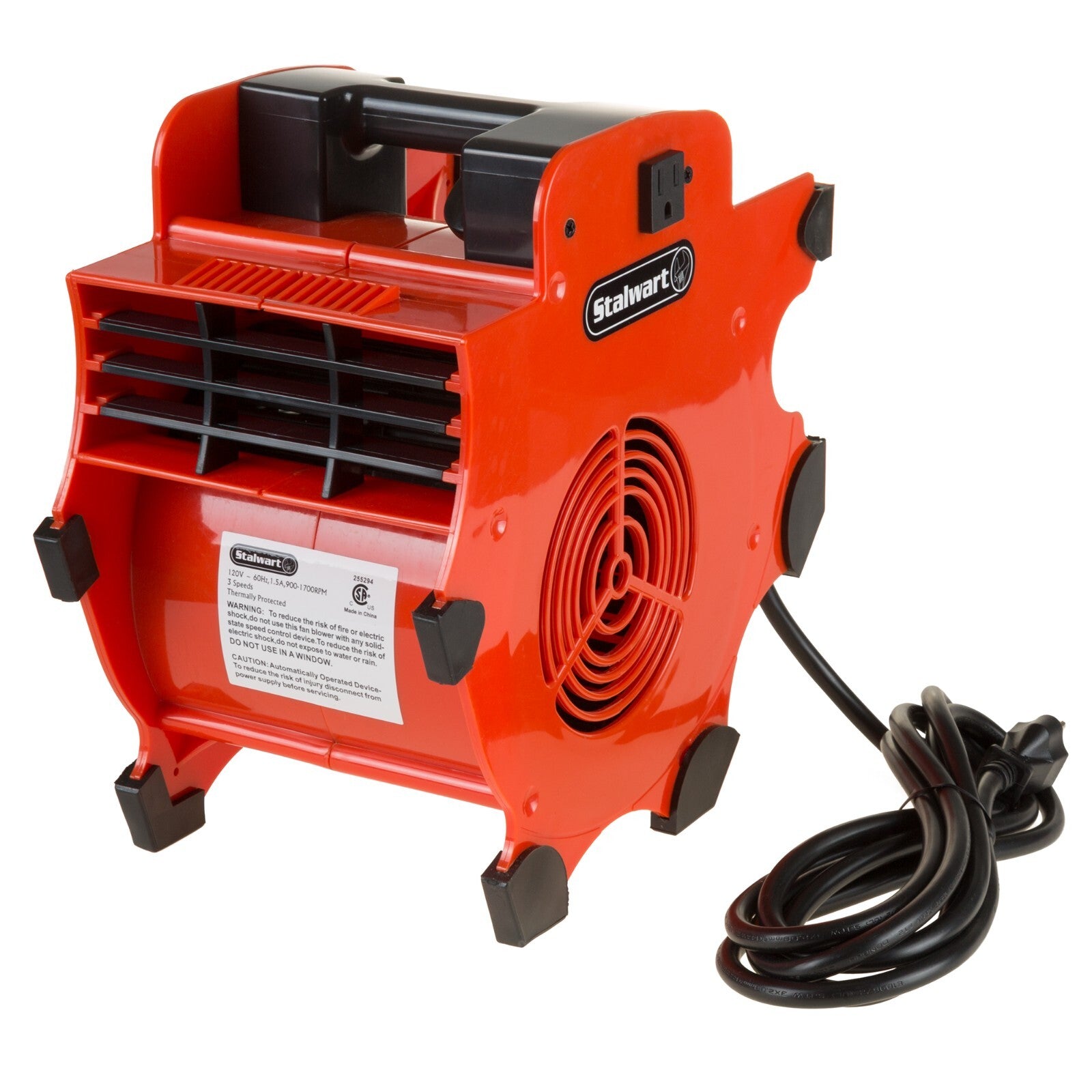 Blower Fan 3-Speed Heavy-Duty Floor and Carpet Dryer 1600 W Portable Air Mover