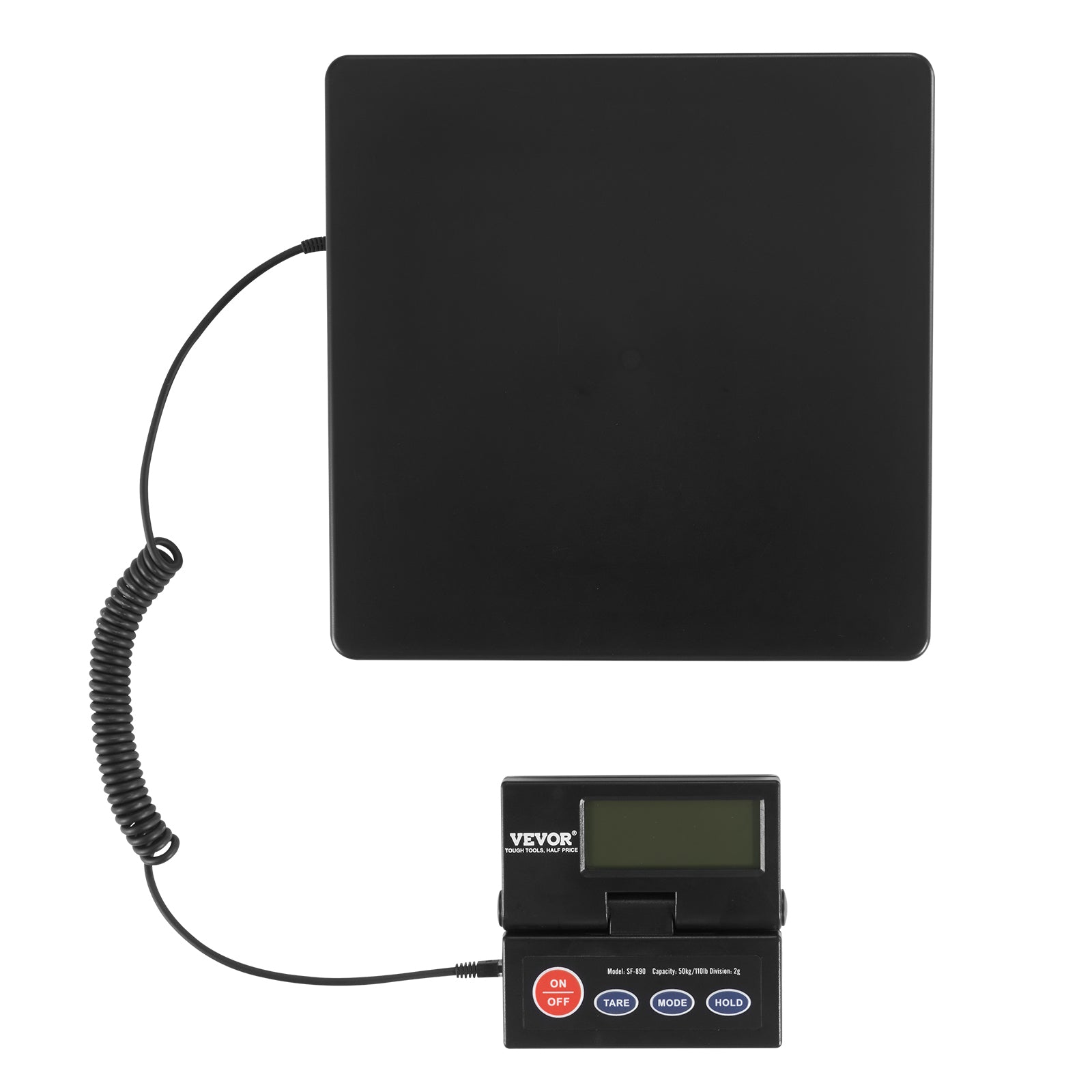 VEVOR Shipping Scale 110 Lbs/440 Lbs Digital Postal Scale AC/DC Package LCD