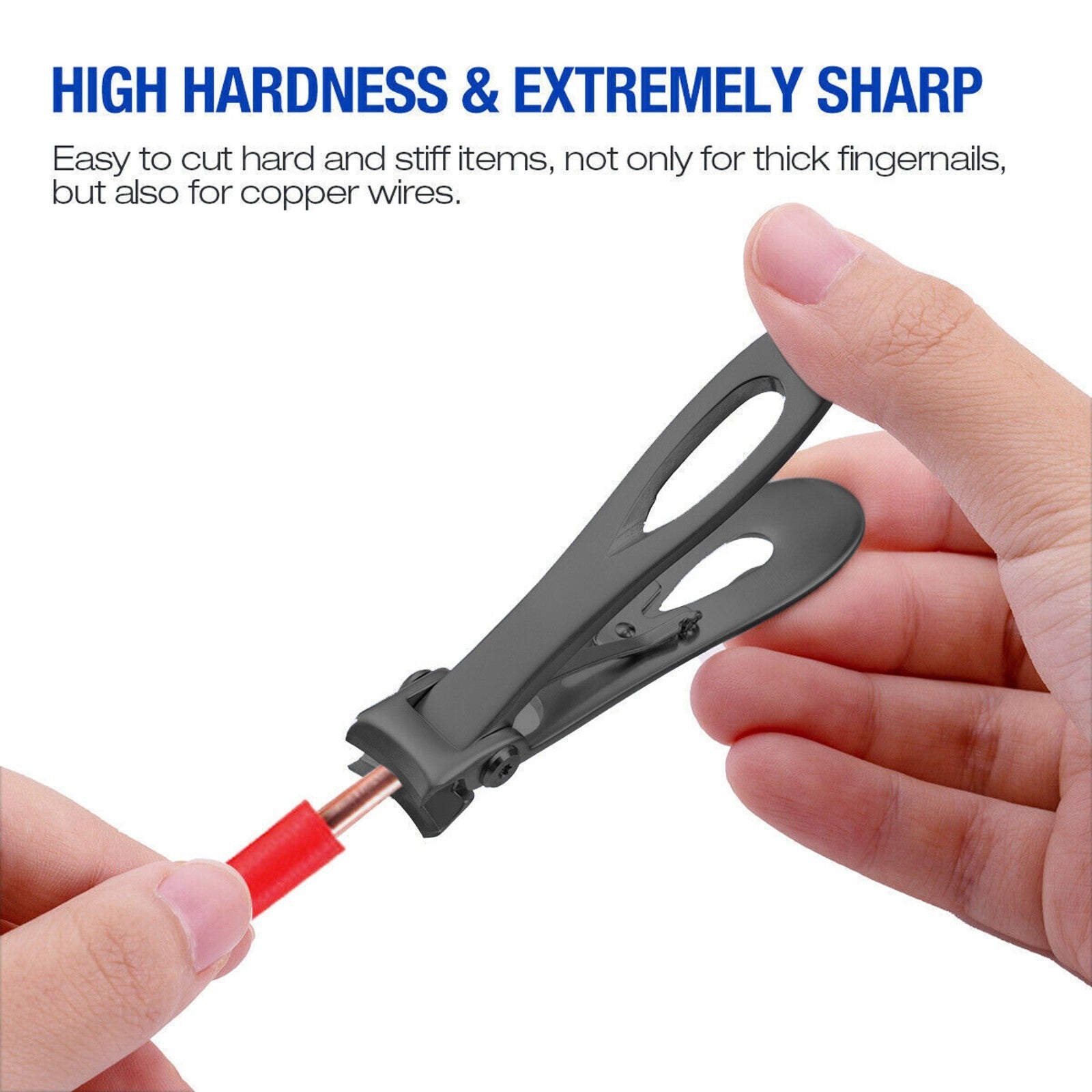 Extra Large Toe Nail Clippers for Thick Nails Heavy Duty Stainless Professional