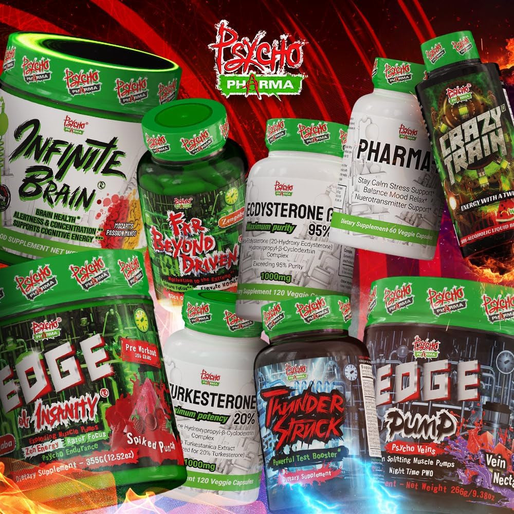 Far beyond Driven, for Increased Energy to Burn with Improved Focus, Positive Mood.